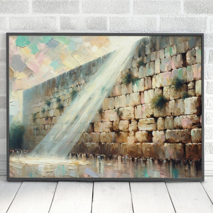 Kotel Light Painting Digital Art