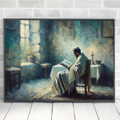 Jewish Prayer Painting Digital Art