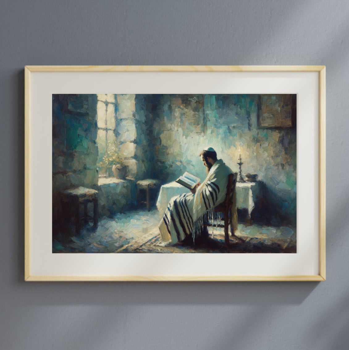 Jewish Prayer Painting Digital Art