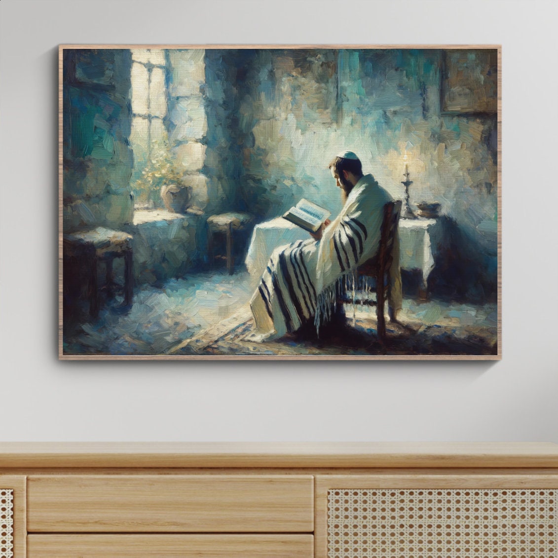 Jewish Prayer Painting Digital Art